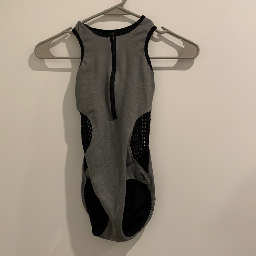 Five Dancewear Cutout Leo with Zipper